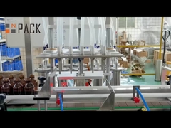 自動車 小瓶 口服液体シロップ 詰め込み 蓋付け ラベル付け 機械価格