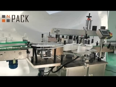 自動高精度 双面シャンプー 洗剤 オイルソース ボトル ラベル付け 機械