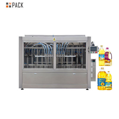 自動ステンレス鋼 304/316 サーボ モーター駆動 PLC+ タッチ スクリーン制御オイル充填機