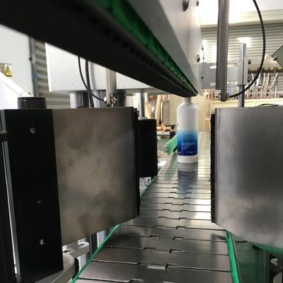Npack PLC制御 自動 円形・四角形のプラスチックボトル用 双面ラベル付け機
